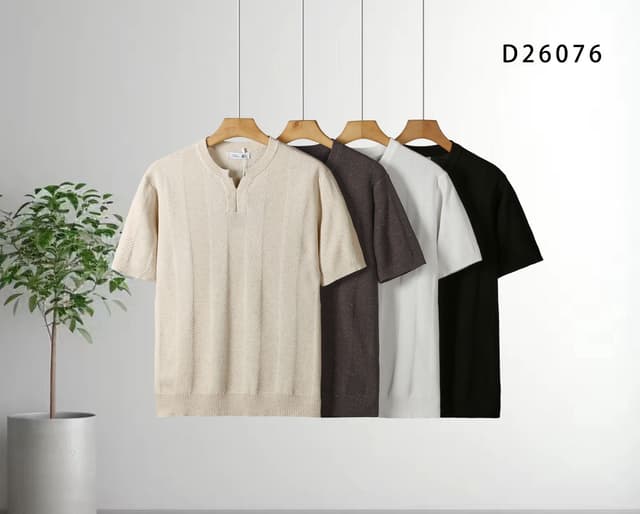 The Comfort of Knit, The Polish of a Polo T-shirts