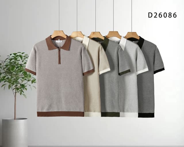 Men's summer cotton T-shirts