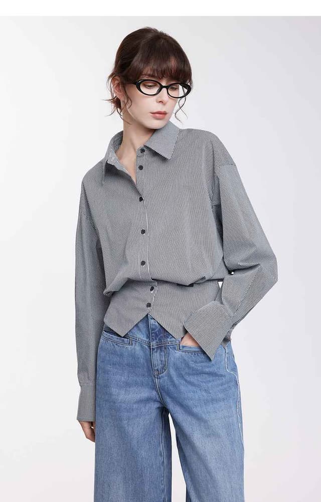  Long-sleeved shirt for women