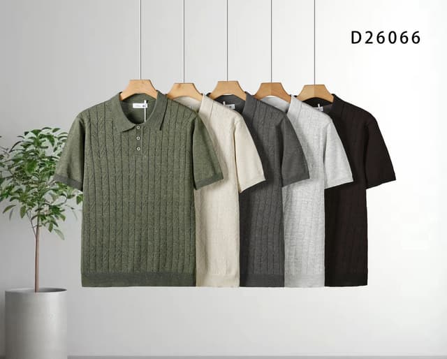 The Comfort of Knit, The Polish of a Polo T-shirts