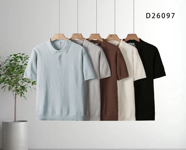 The Comfort of Knit, The Polish of a Polo T-shirts