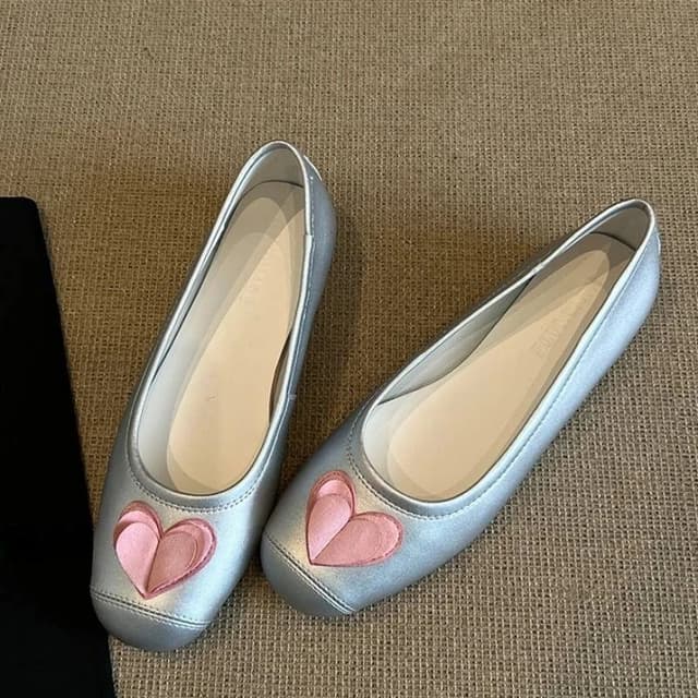 2025 summer new cute daily commuting round toe shoes women's