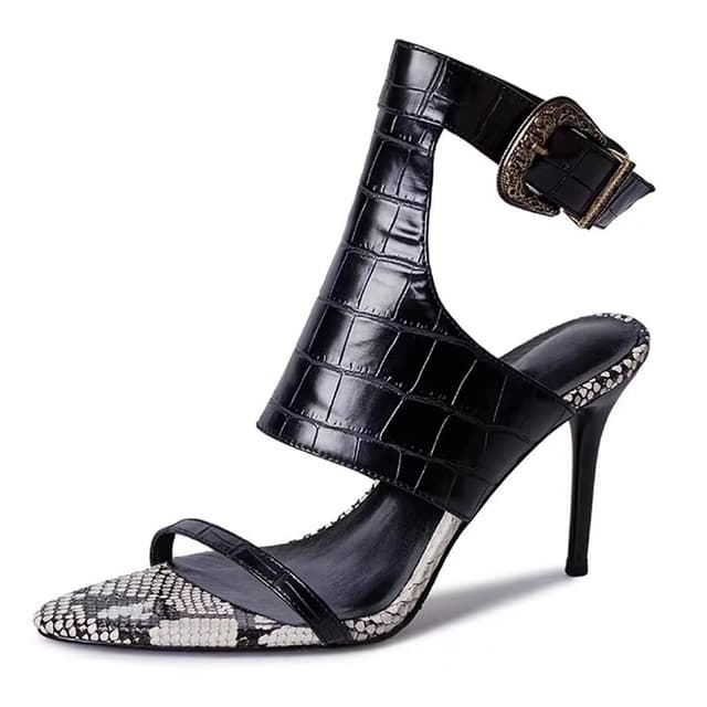 European and American hot girl sexy pointed stiletto high heels